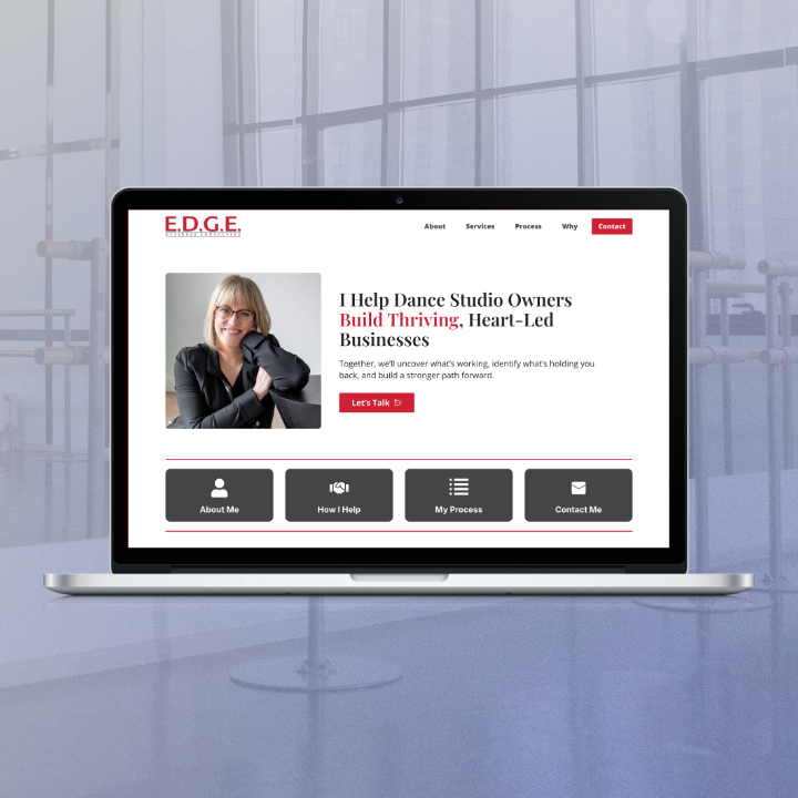 Case Study EDGE Business Consulting Web Design